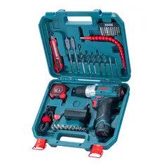 کیت دریل شارژی 12 ولت تک باطری 35 پارچه کد RS-8611 برند رونیکس