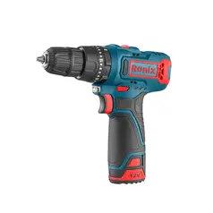 کیت دریل پیچ گوشتی چکشی شارژی 12 ولت کد 8101k برند رونیکس