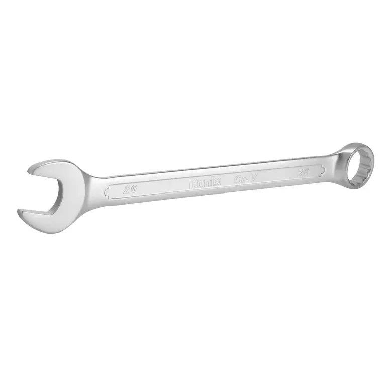 آچار یک سر تخت و یک سر رینگ 26 میلی متری کد RH-2126 برند رونیکس
