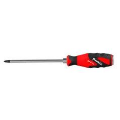 پیچ گوشتی تکی دسته TPR ضربه خور 150×6 چهارسو کدد RH-2971 برند رونیکس