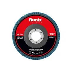 سنباده فلاپ زیرکونیم مینی 115 میلی متری 80 کد RH-3772 برند رونیکس