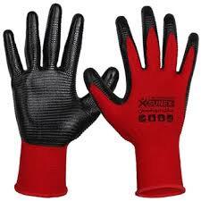 دستکش کار مدل بهدیس (رنگ قرمز) سایز 10 برند SUNEX