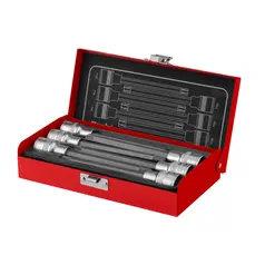 جعبه بکس 1/2 اینچ ستاره ای بلند 6 پارچه کد RH-2691 برند رونیکس