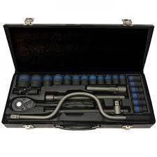 جعبه بکس 24 پارچه درایو 1/2 کد 0024 برند کینگ تولز