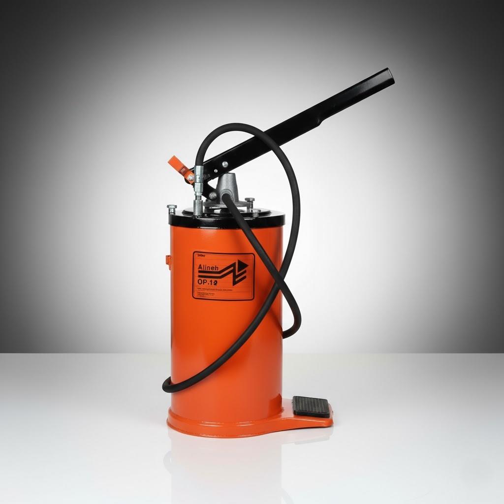 واسکازین پمپ سطلی 12 کیلو برند آژینه