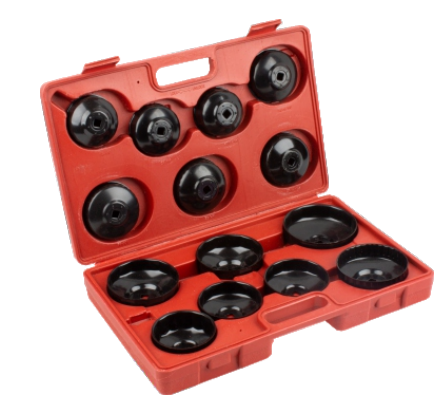 آچار فیلتر کاسه اي 15 پارچه برند تاپکس