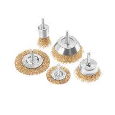 ست فرچه سر دریلی 5 عددی کد RH-9939 برند رونیکس