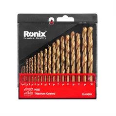 مجموعه 19 عددی مته آهن کد RH-5581 برند رونیکس