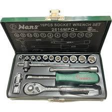 جعبه بکس 16 پارچه درایو 1/4 برند هانس