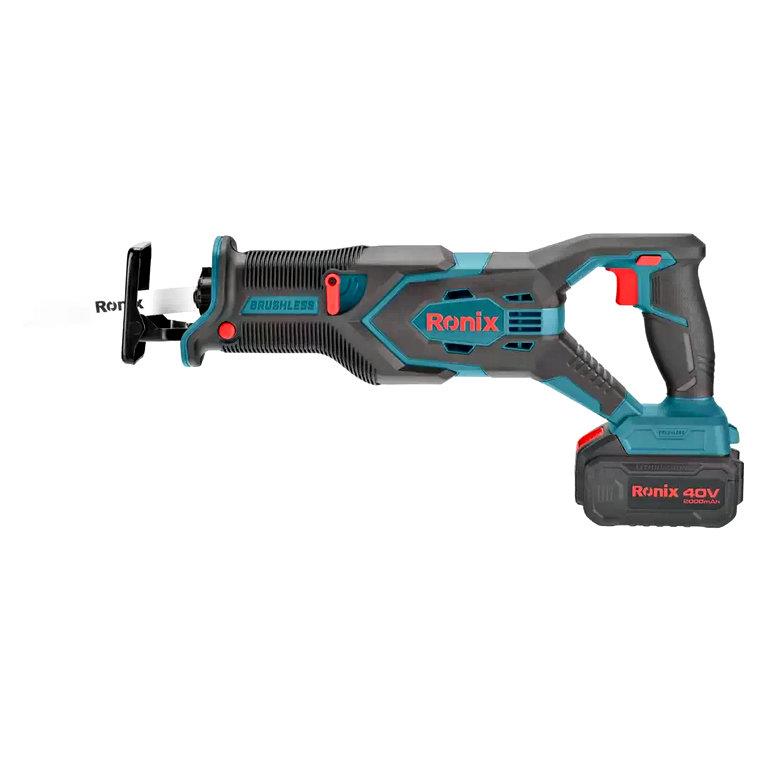 کیت اره افقی بر شارژی براش لس مدل 8904-40V چهل ولت رونیکس